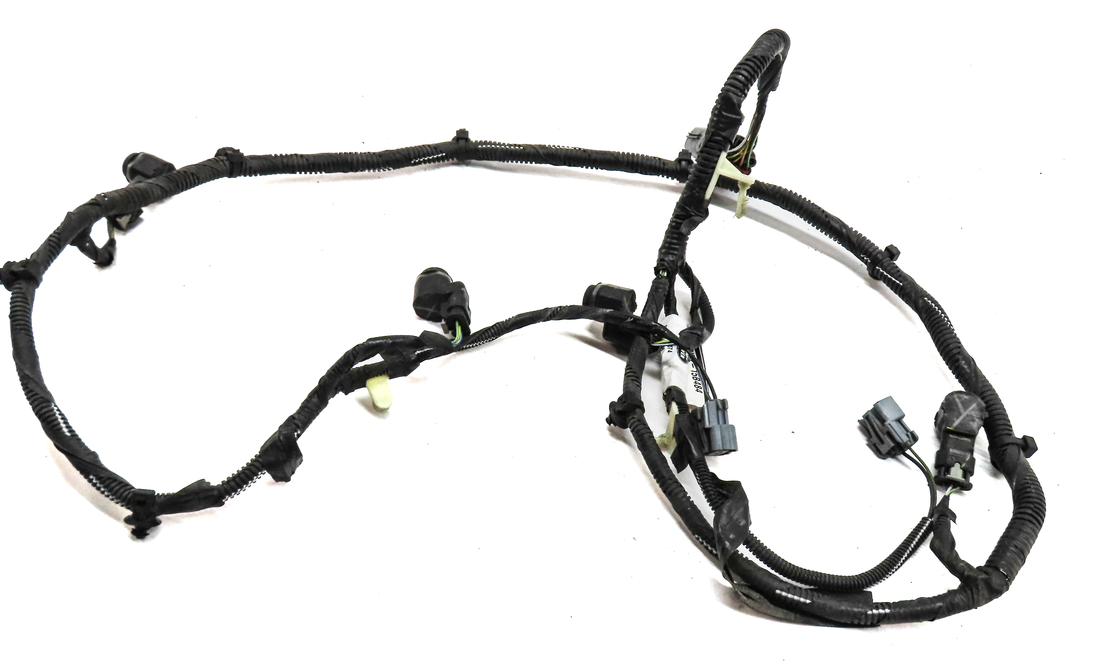 2015 LAND RANGE ROVER SPORT (L494) REAR PARK ASSIST PDC SENSOR SET/4 w/HARNESS — exact item pictured